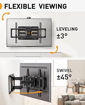 Amazon.com: Perlegear Full Motion TV Wall Mount for Most 42–86